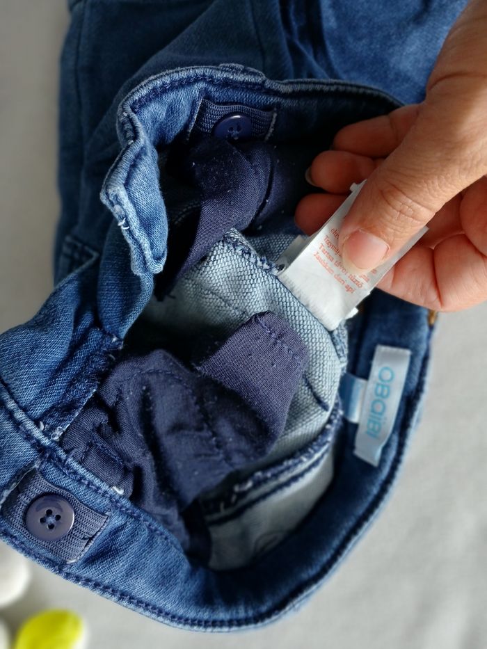Jeans souple 6 mois Obaïbi - photo numéro 7