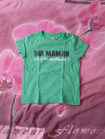 #manu_7896garcon2ans t shirt manches courtes