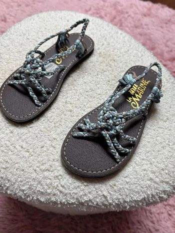 Sandalettes filles La Marine