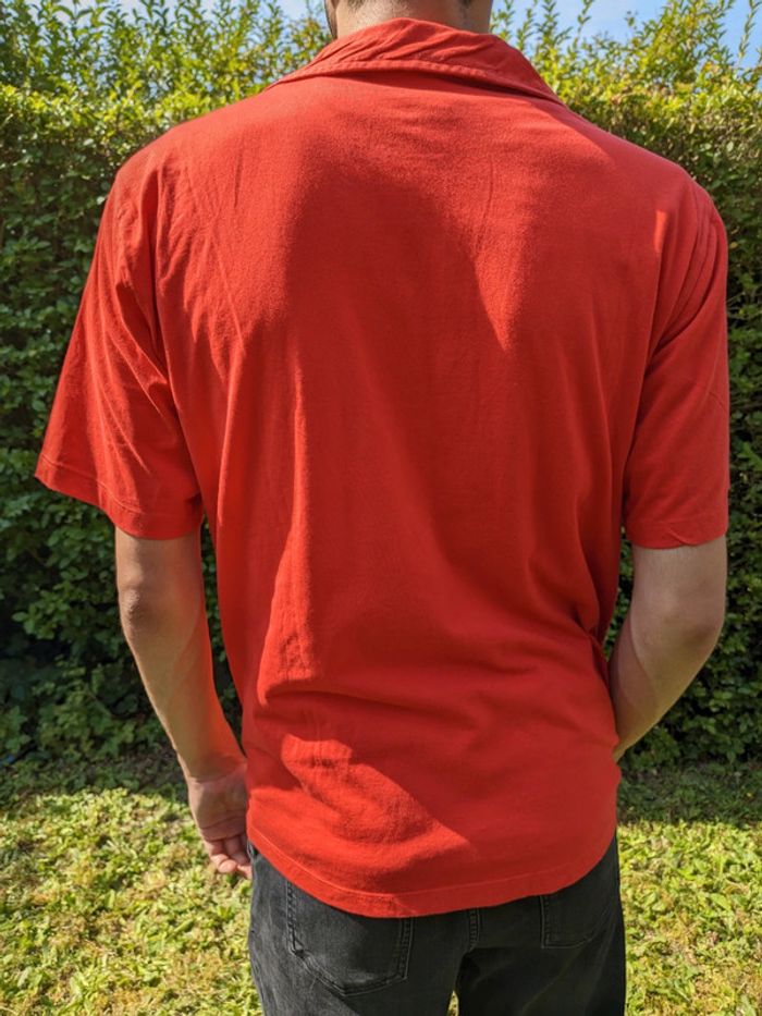 Polo rouge taille L - photo numéro 3