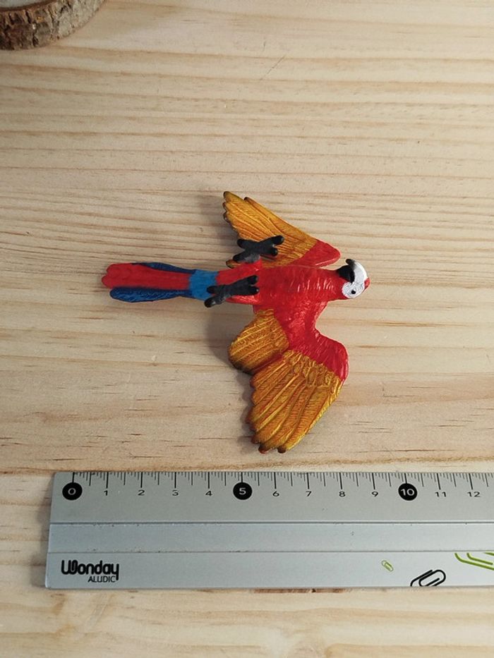 Schleich oiseau perroquet rouge Figurine animal de l'équateur - photo numéro 5