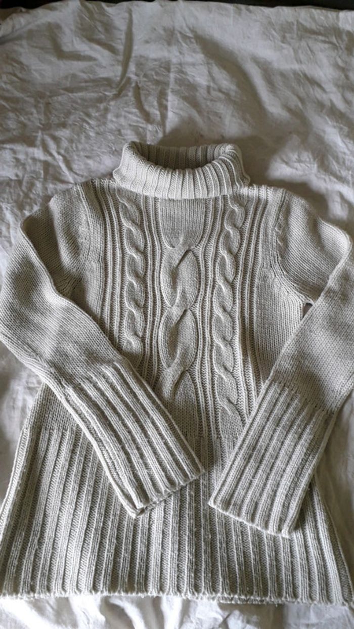 Pull beige - photo numéro 3