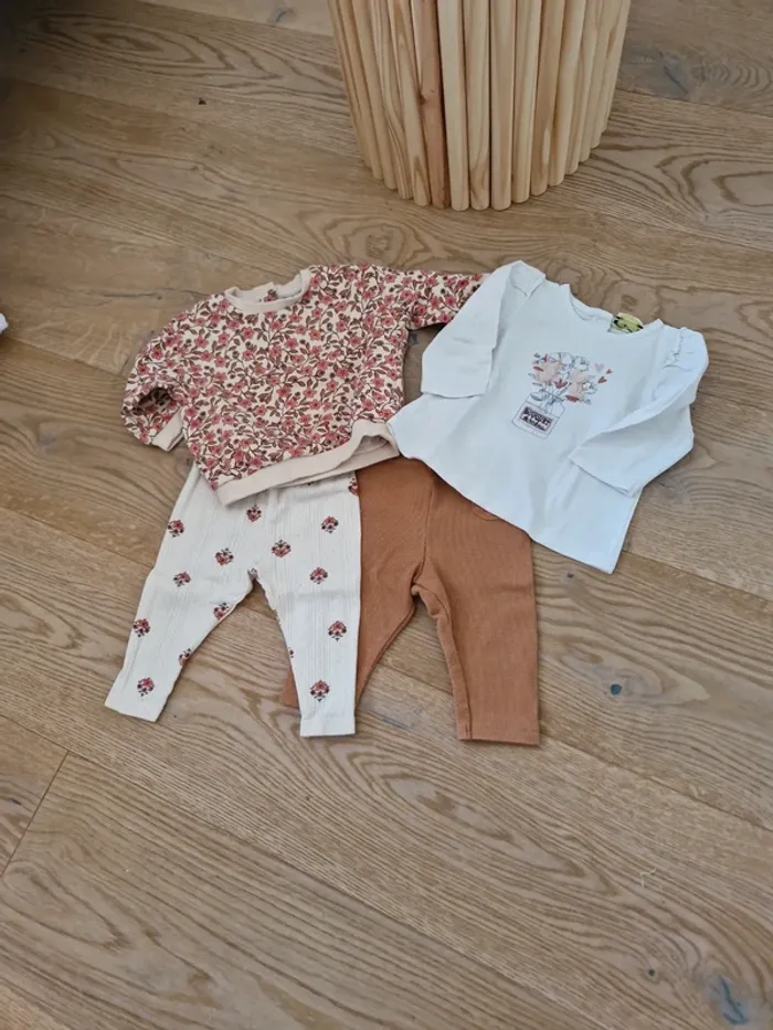 Lot de vetement bebe fille hiver taille 6 mois🌻 - photo numéro 5