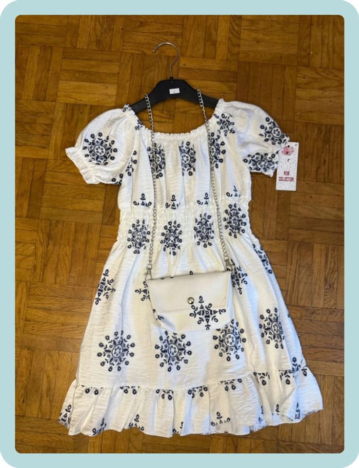 Robe blanche pour filles - photo numéro 3