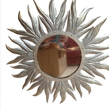 Superbe miroir ☀️ vintage  de 60 cm