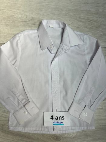 Chemise manches longues