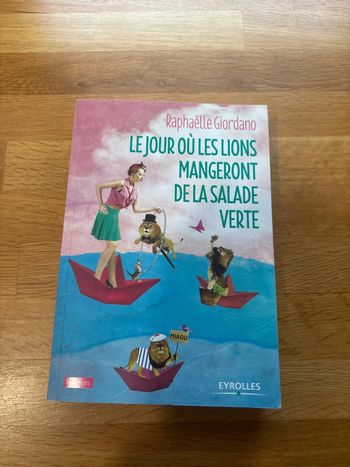 Livre le jour où les lions mangeront de la salade verte