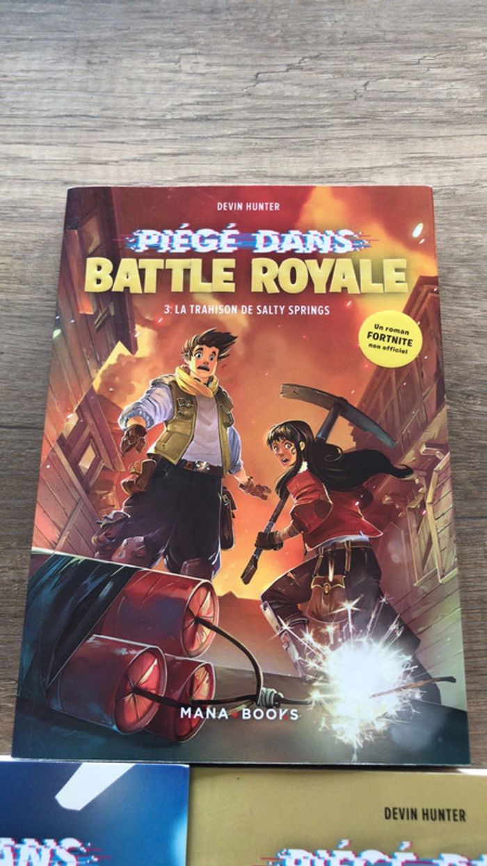 Lot de 3 livres battle royale - photo numéro 2
