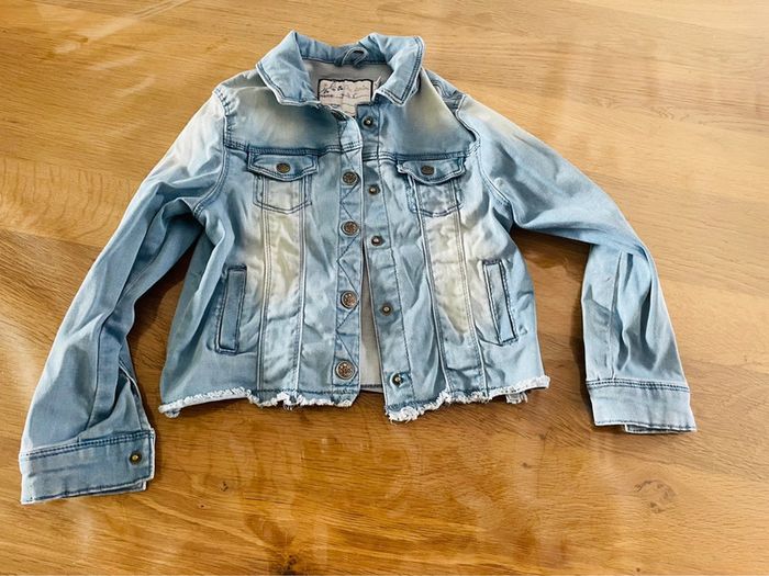 Veste en jean clair 6 ans orchestra - photo numéro 2
