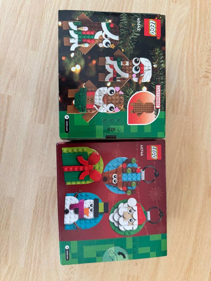 Lot Lego Noël – Décorations Pain d’Épice + Ornements Christmas – Neufs, Scellés - photo numéro 2