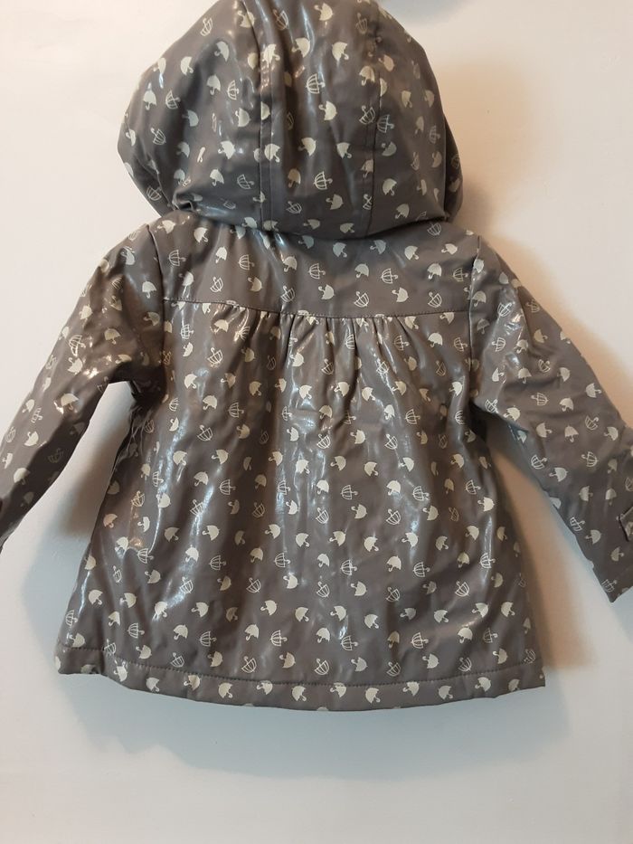 Manteau fille imperméable 18 mois - photo numéro 4