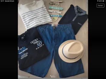 Lot vêtements homme tendance