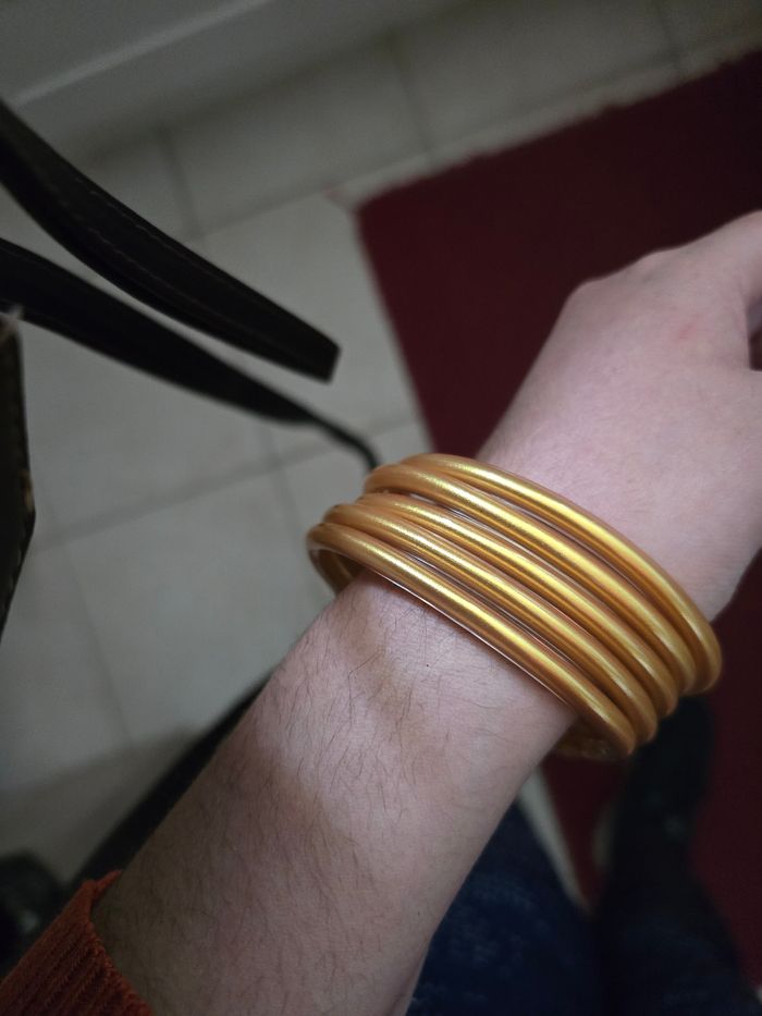 Bracelet bouddha beige