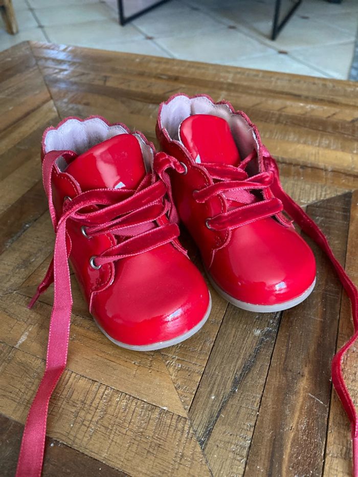 Chaussures rouges vernis