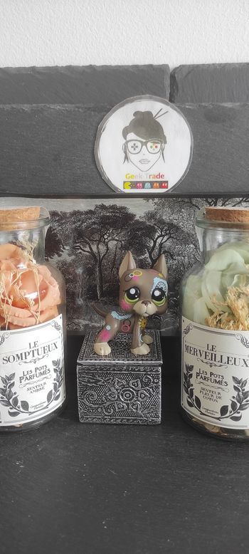 My Littlest Petshop Pet Shop LPS Authentic  Authentique dog Great Dane 1439