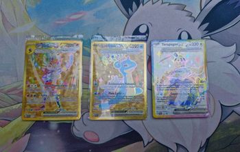 Lot de cartes promotionnelles pokemon (ultra premium terapagos)