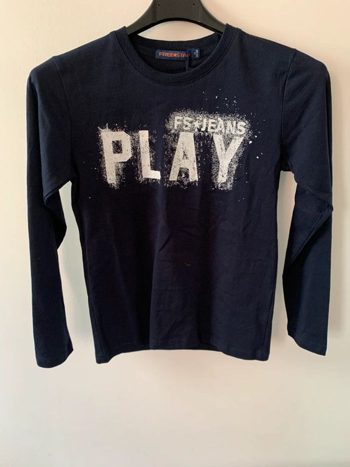 Tee shirt manches longues 12 ans - photo numéro 3