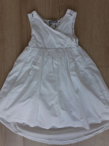 Robe fille été blanc 5 ans Vertbaudet