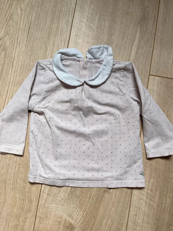 T-shirt Obaïbi 12 mois