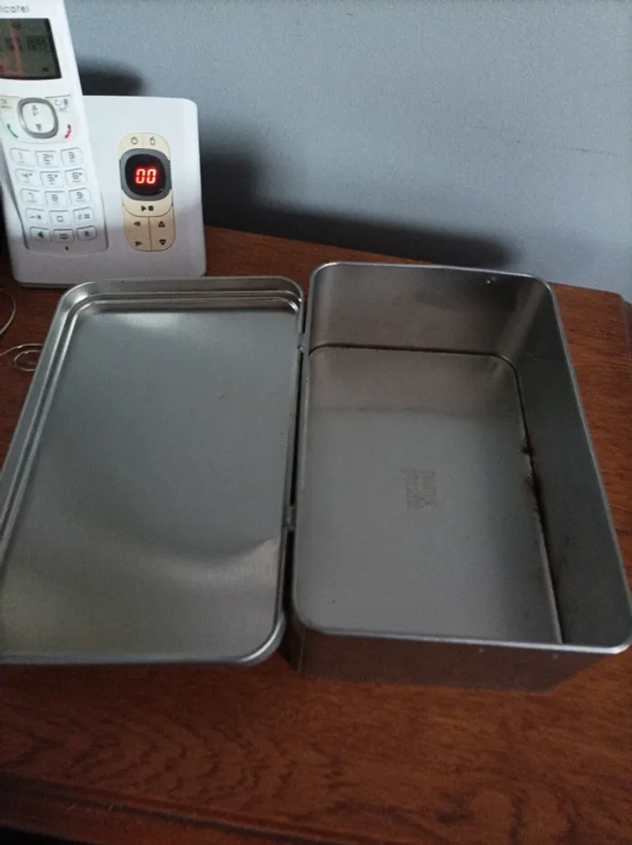 Boite en metal rectangulaire - photo numéro 3