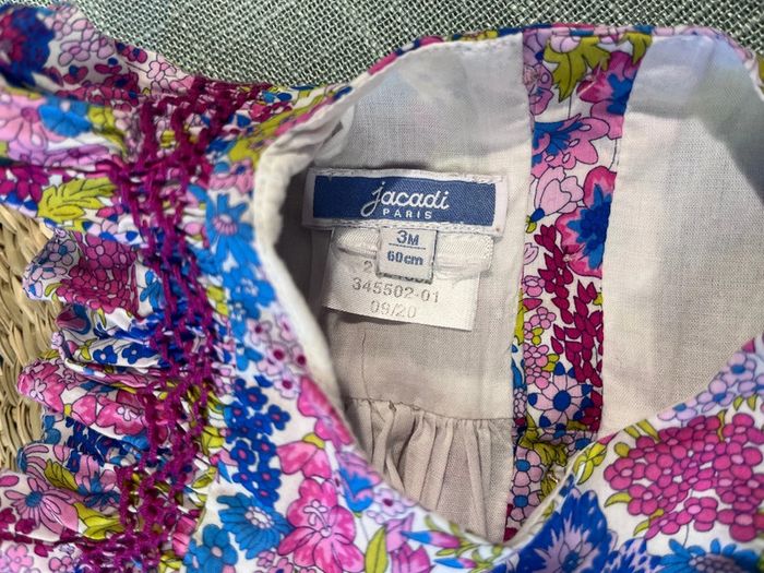 Robe liberty taille 3 mois jacadi - photo numéro 4