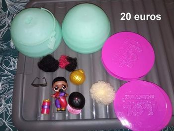 Poupée LOL masculin avec perruque