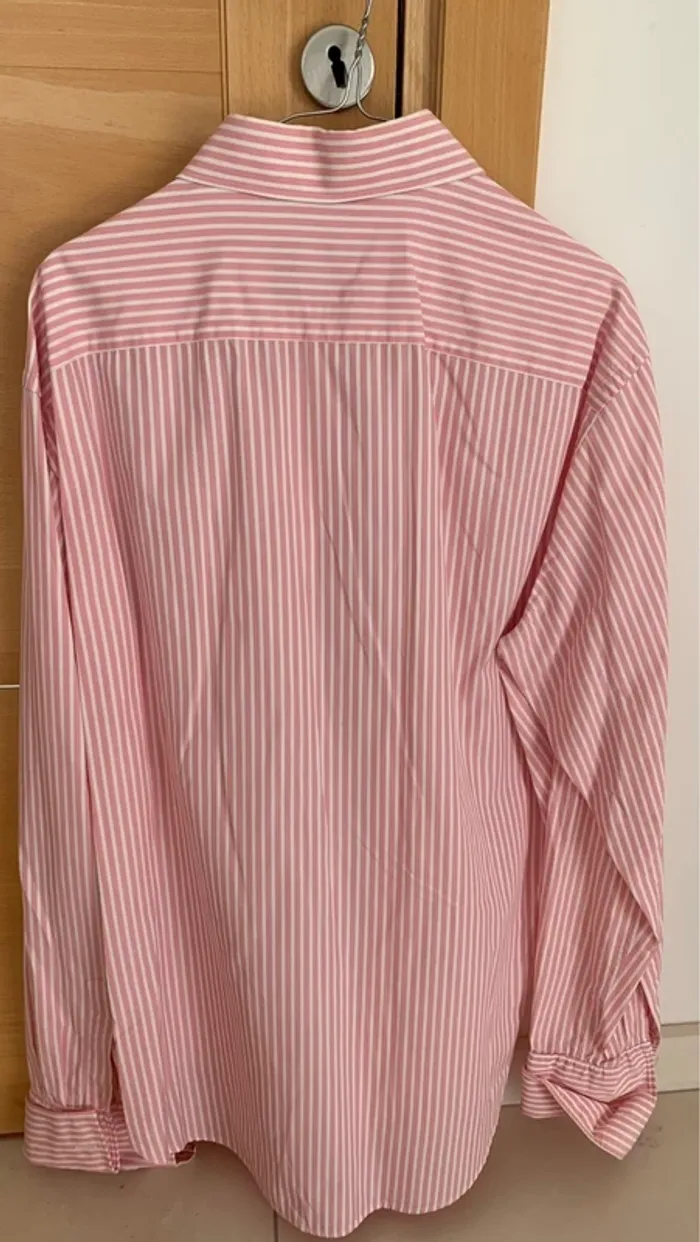 Chemise Massimo Dutti rayée pour manchette - photo numéro 4