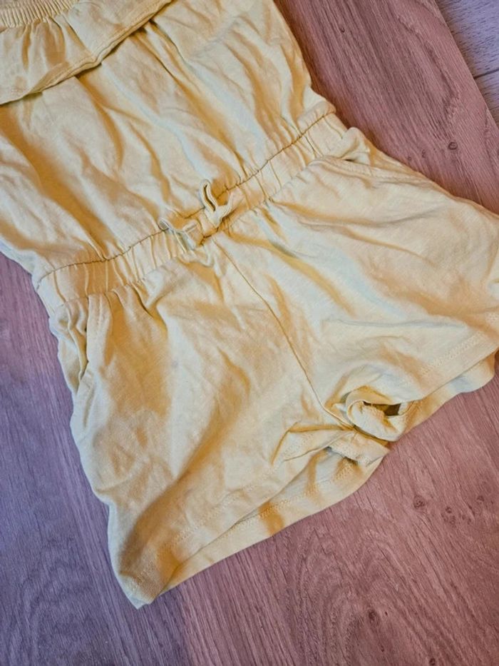 Combi short jaune col orchestra 4 ans - photo numéro 3