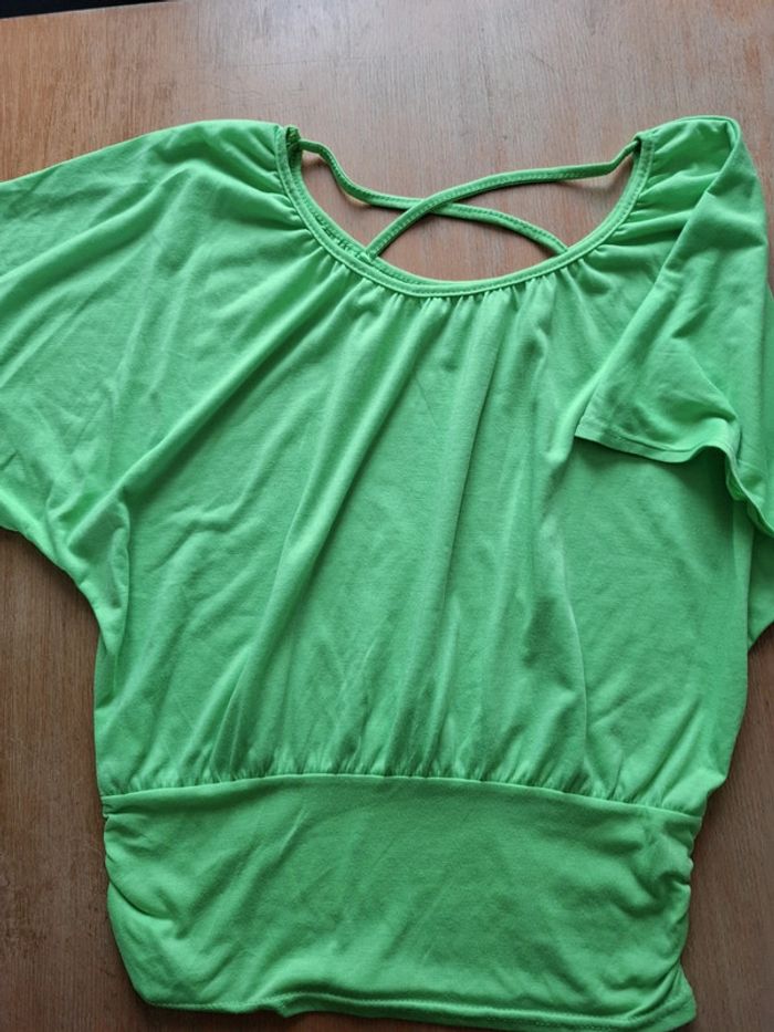 T shirt vert - photo numéro 3