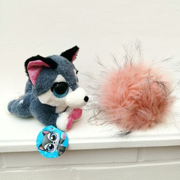 Coco cônes peluche chien husky de Zuru