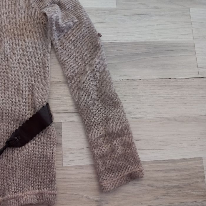 Pull femme avec ceinture avec cœur brodé Compagnie des Aventures taille M - photo numéro 4