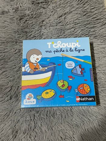 Jeu T'choupi ma pêche à la ligne
