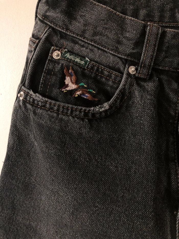 Jean mom noir pull & bear - photo numéro 2