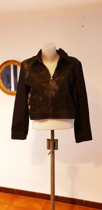 Veste en jean courte
