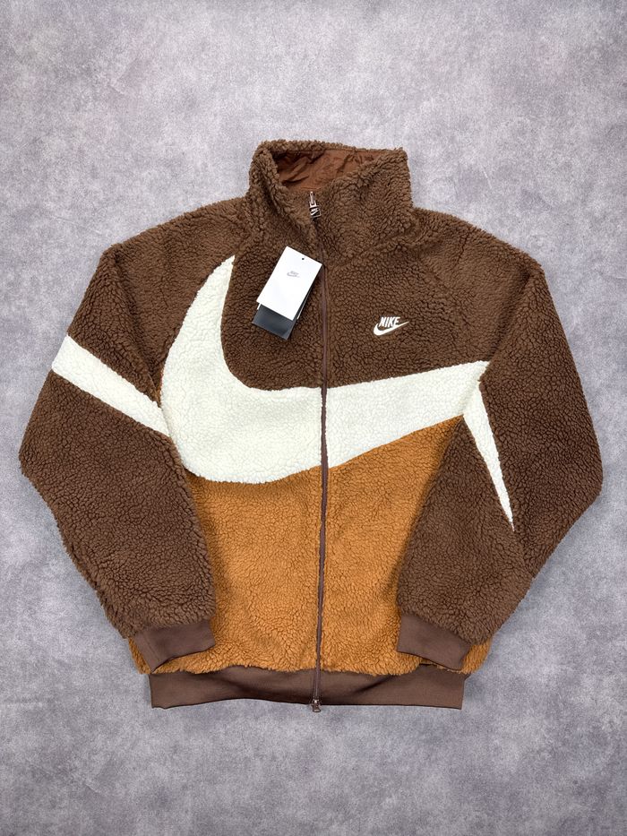 Nike Veste Boa réversible Big Swoosh