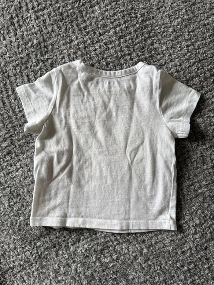 T-shirt manche courte imprimer (3mois) - photo numéro 2