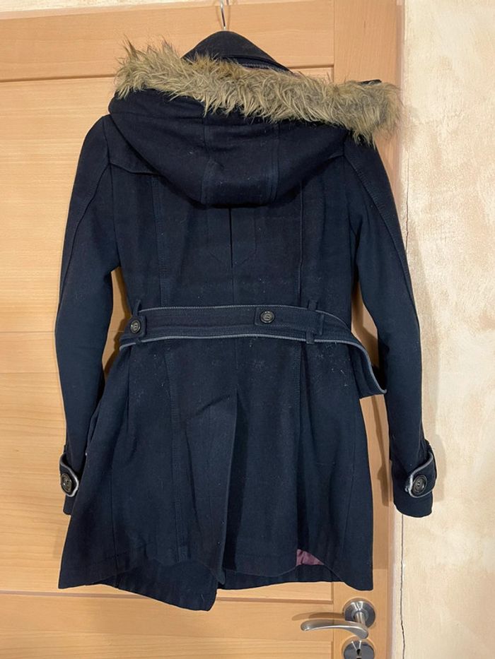 Manteau laine femme bleu Superdry - photo numéro 3