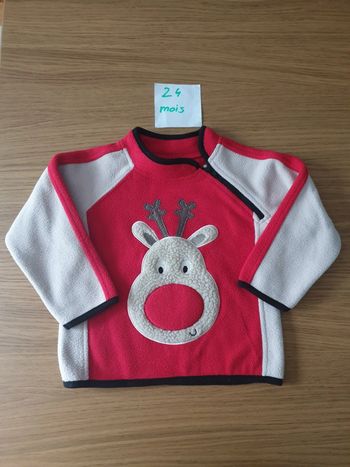 Polaire renne de Noël Olaf