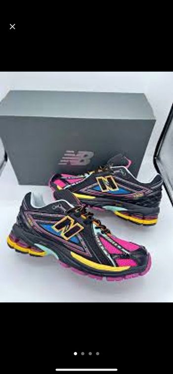 New balance 1906r neon nights rose noir jaune 38