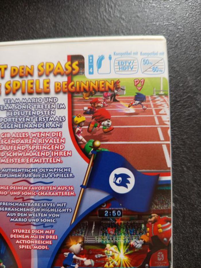 Nintendo - Wii - Mario & Sonic aux Jeux olympiques - photo numéro 3