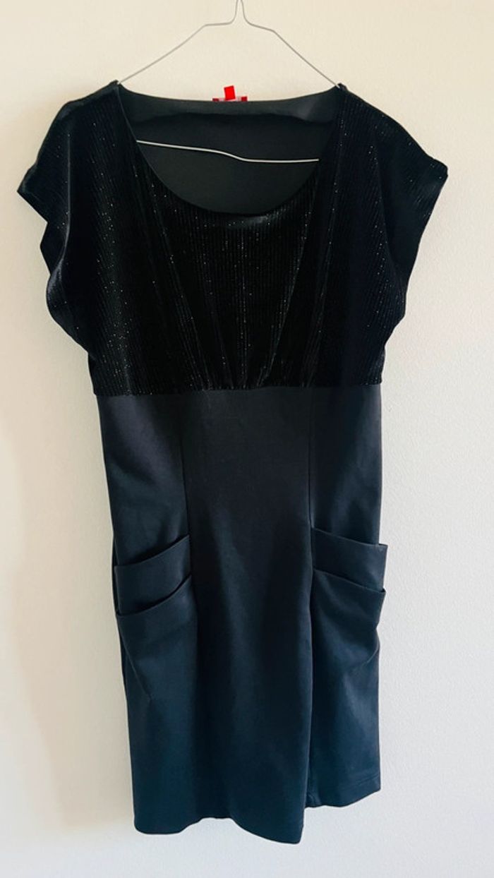 Robe noir Tissaia - photo numéro 3