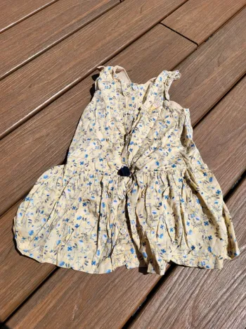 Robe d'été fleurie sergent major 18 mois