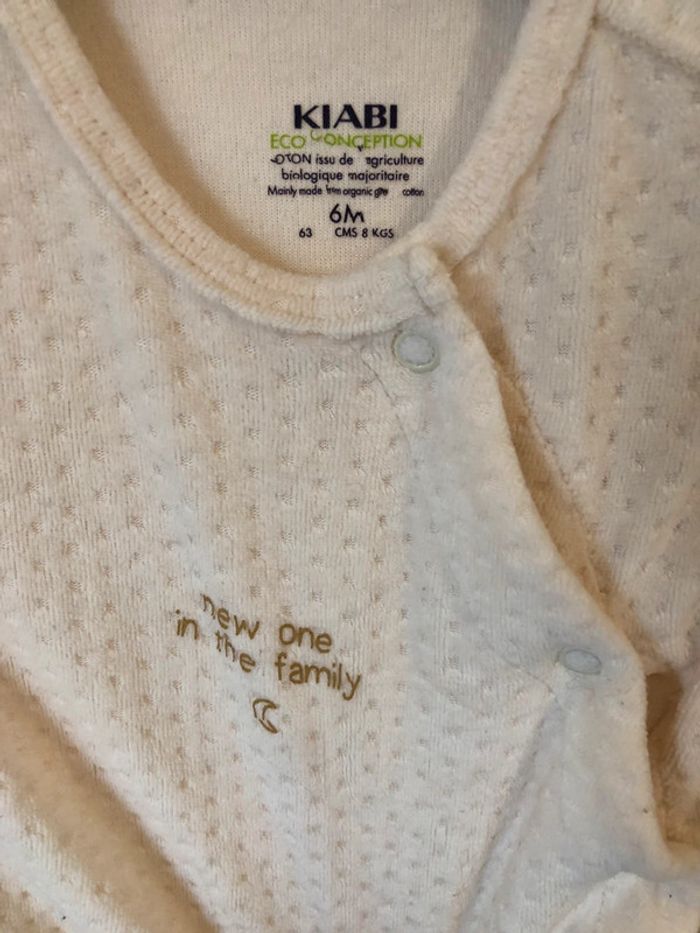 Pyjama velours 6 mois mixte - photo numéro 2