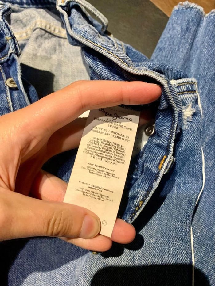 Jean homme Pepe Jeans - W33 L32 - photo numéro 4