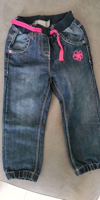 Jeans taille élastique