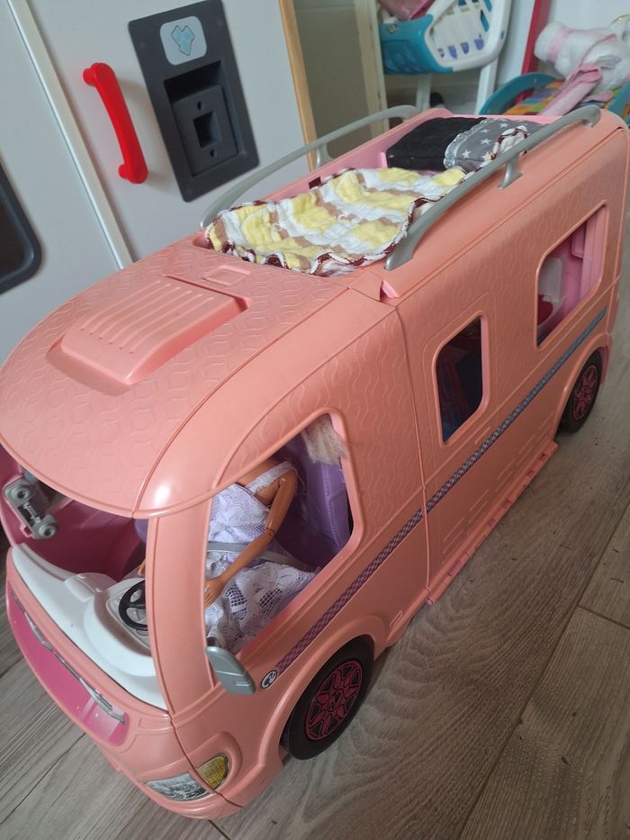 Camping car barbie