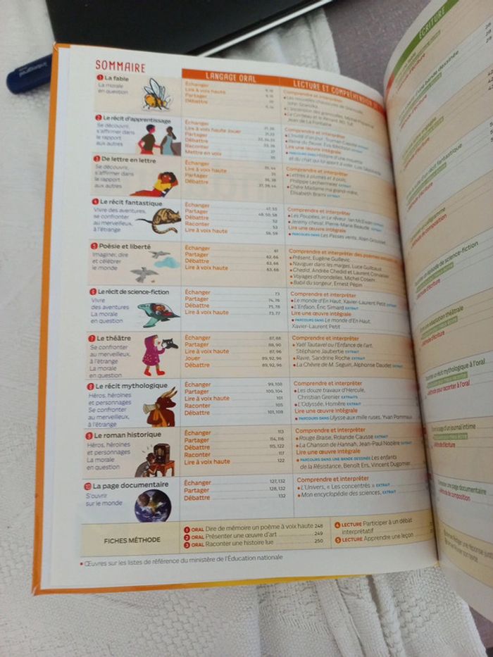 Livre de Français Mandarine Cm2  et extrat guide pédagogique - photo numéro 3