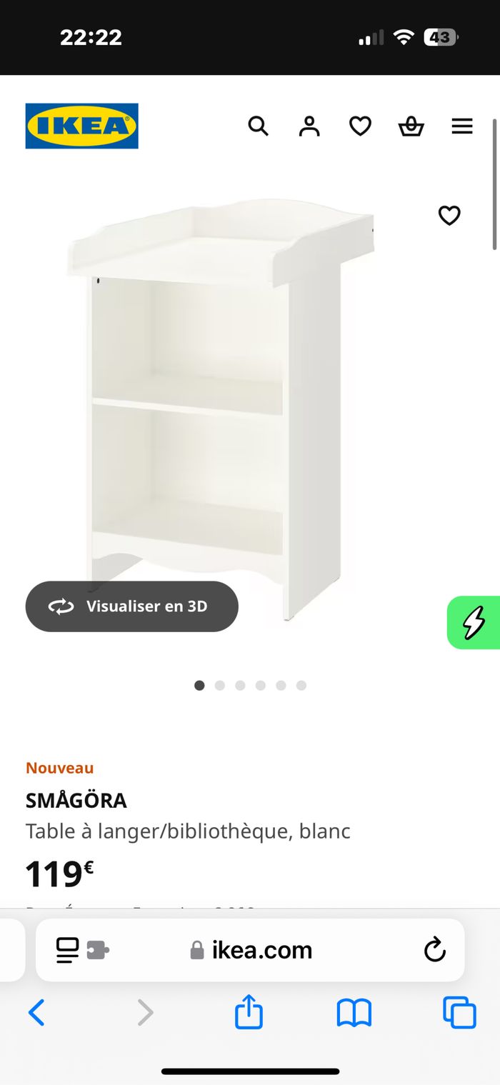 Table à langer IKEA - photo numéro 7
