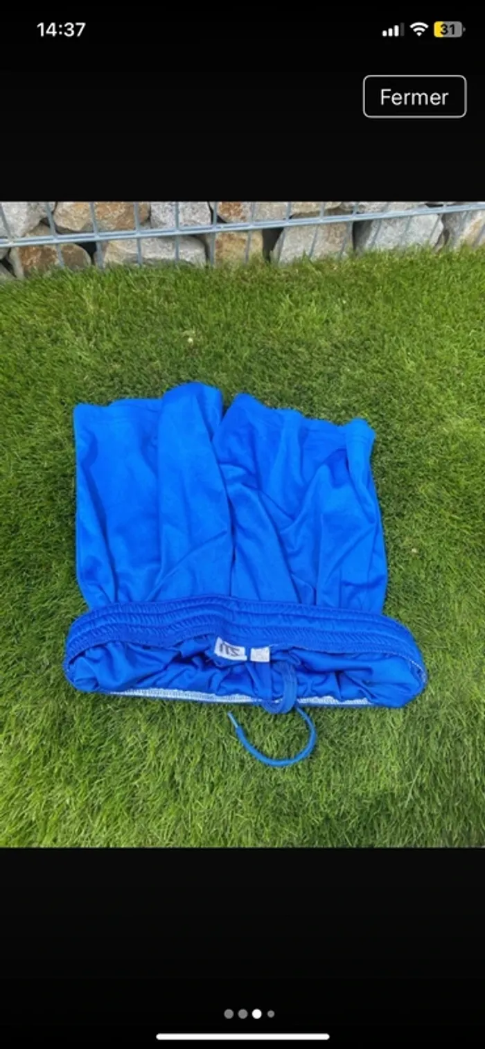 Short bleu Taille 12-14 ans - photo numéro 3