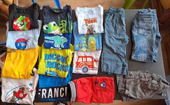 Lot 15 vêtements 4A primptemps été 